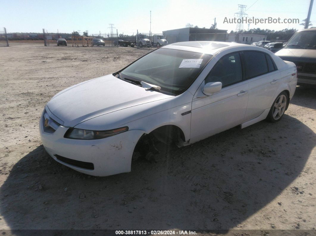 2005 Acura Tl   White vin: 19UUA66295A033284