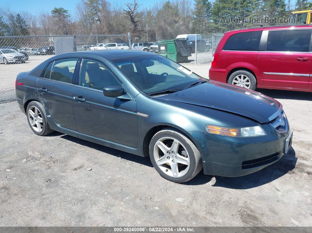 2005 Acura Tl   Teal vin: 19UUA66295A038257