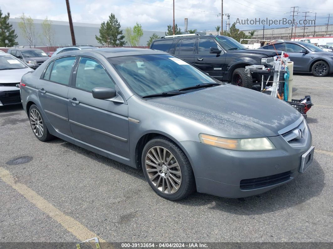 2005 Acura Tl   Gray vin: 19UUA66295A043071