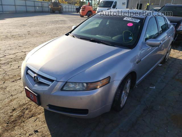 2005 Acura Tl  Silver vin: 19UUA66295A049551