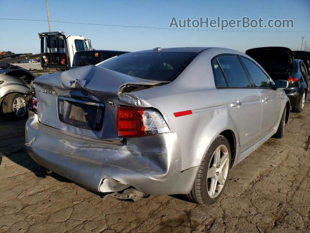 2005 Acura Tl  Silver vin: 19UUA66295A049551