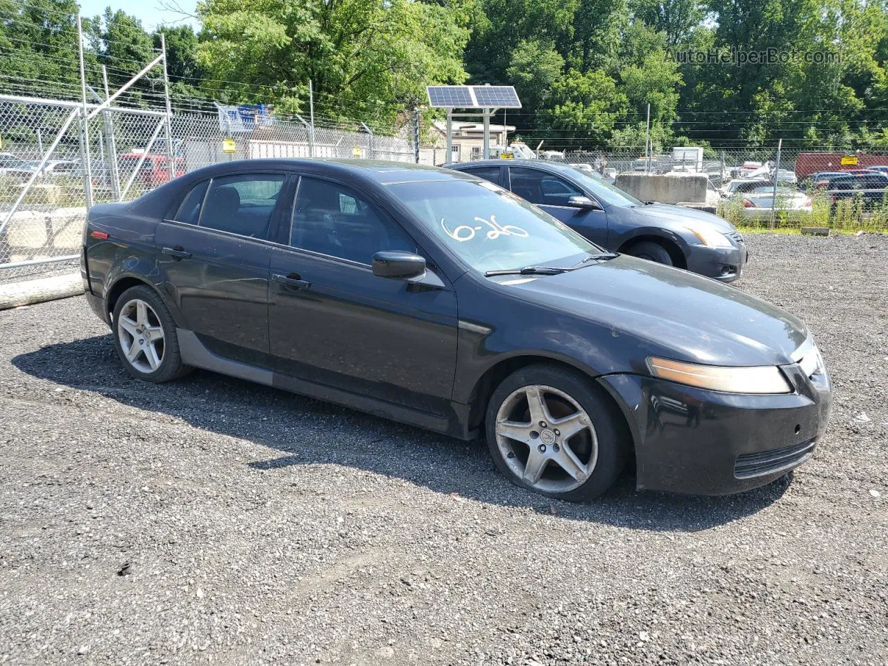 2005 Acura Tl  Black vin: 19UUA66295A051624