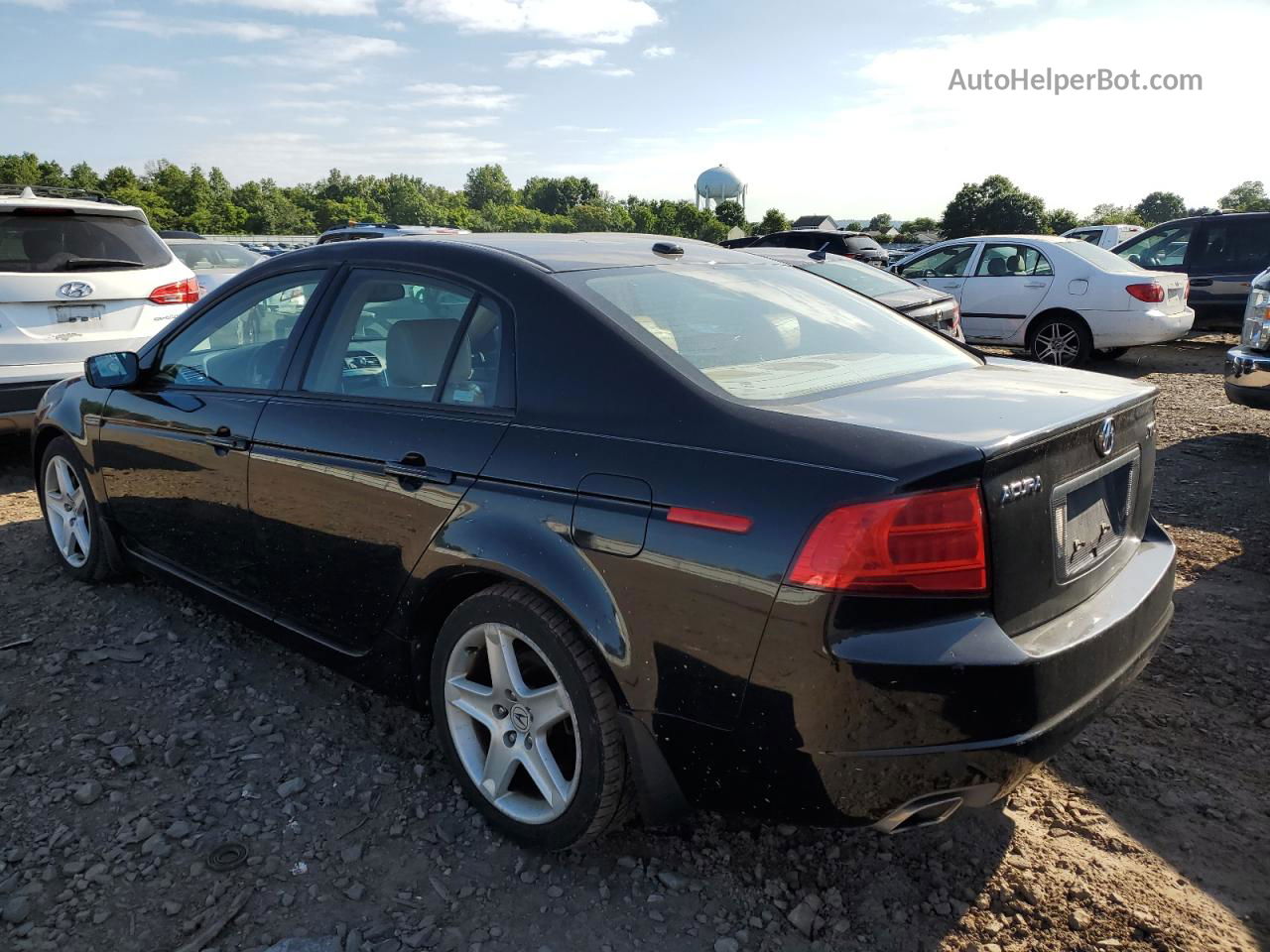 2005 Acura Tl  Black vin: 19UUA66295A054975