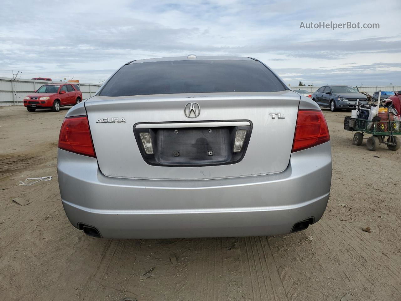 2005 Acura Tl  Серебряный vin: 19UUA66295A055611