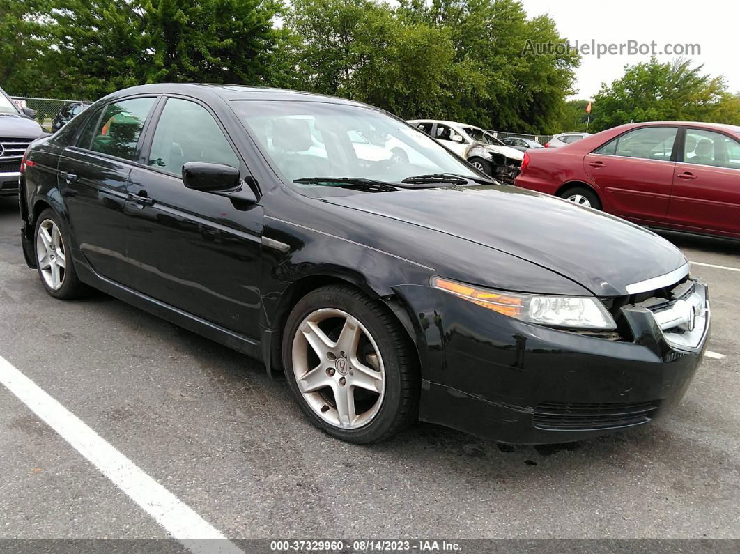 2005 Acura Tl   Black vin: 19UUA66295A070593