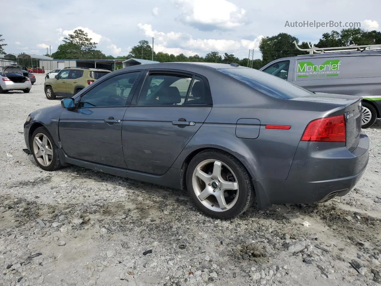 2005 Acura Tl  Серый vin: 19UUA66295A071260