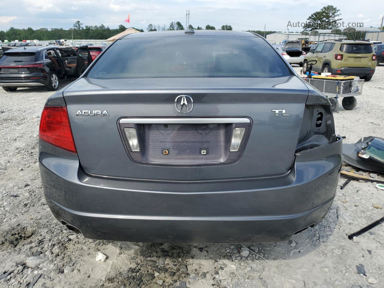 2005 Acura Tl  Gray vin: 19UUA66295A071260