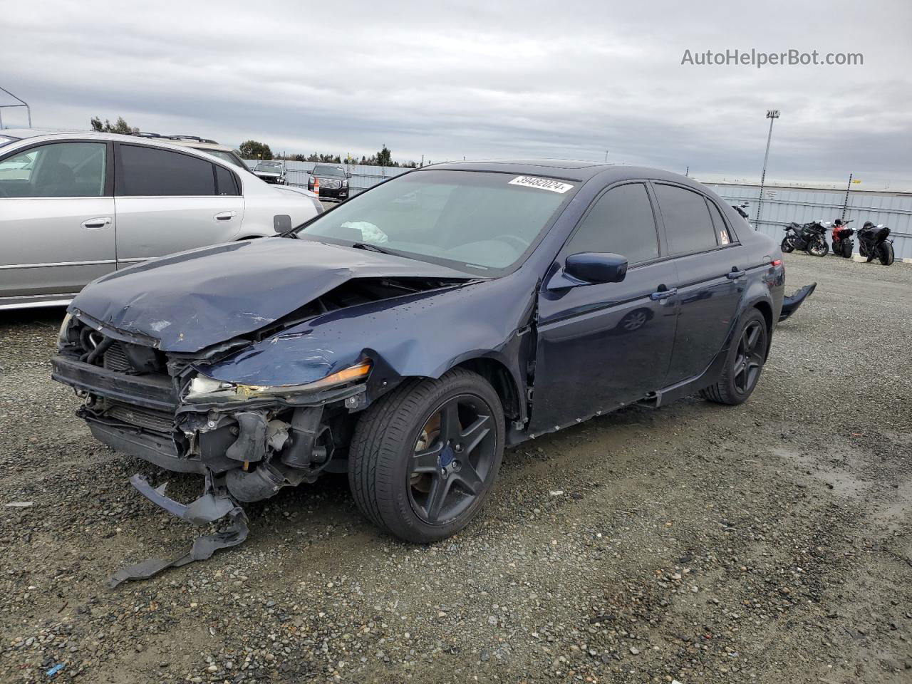 2005 Acura Tl  Blue vin: 19UUA66295A082260