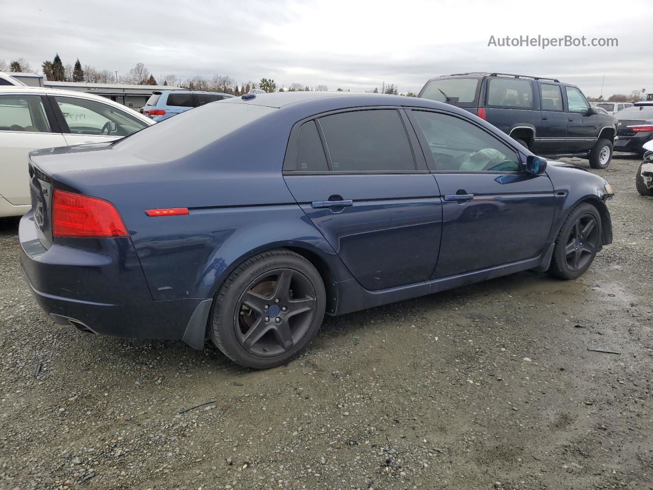 2005 Acura Tl  Blue vin: 19UUA66295A082260