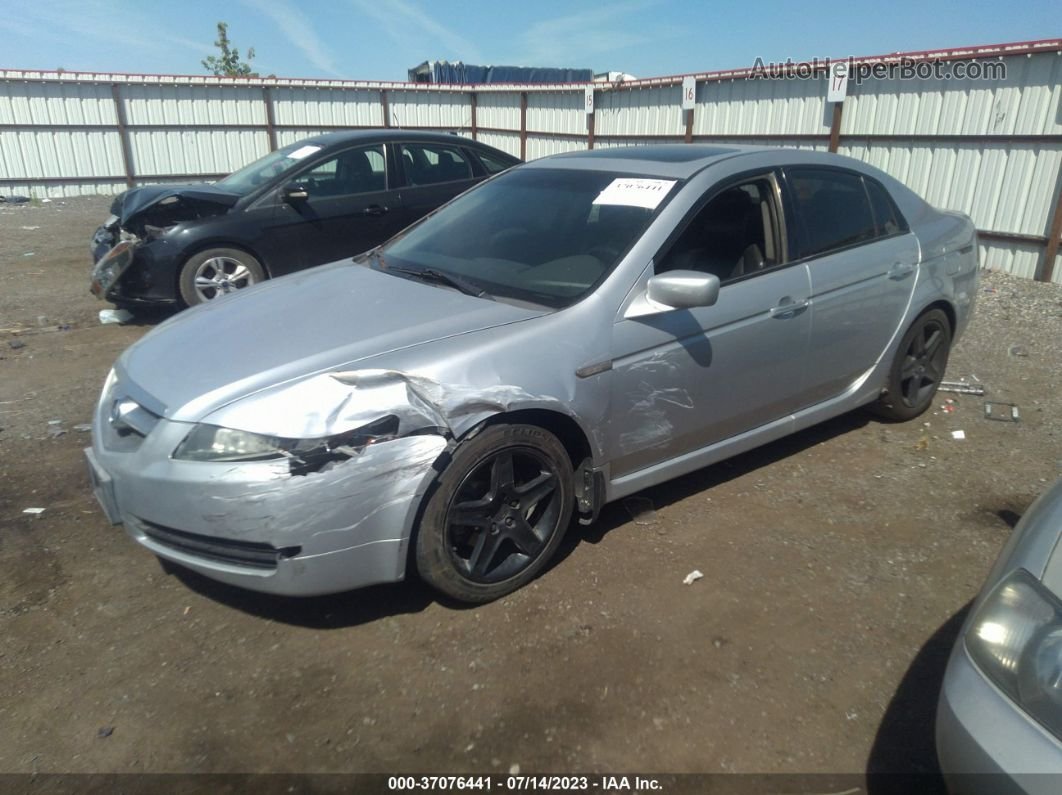 2005 Acura Tl   Silver vin: 19UUA66295A804617