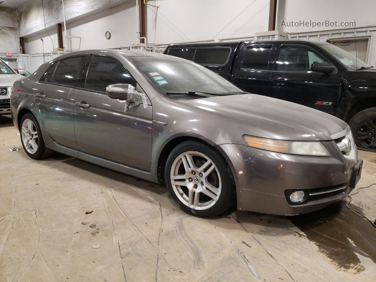 2008 Acura Tl  Gray vin: 19UUA66298A004386