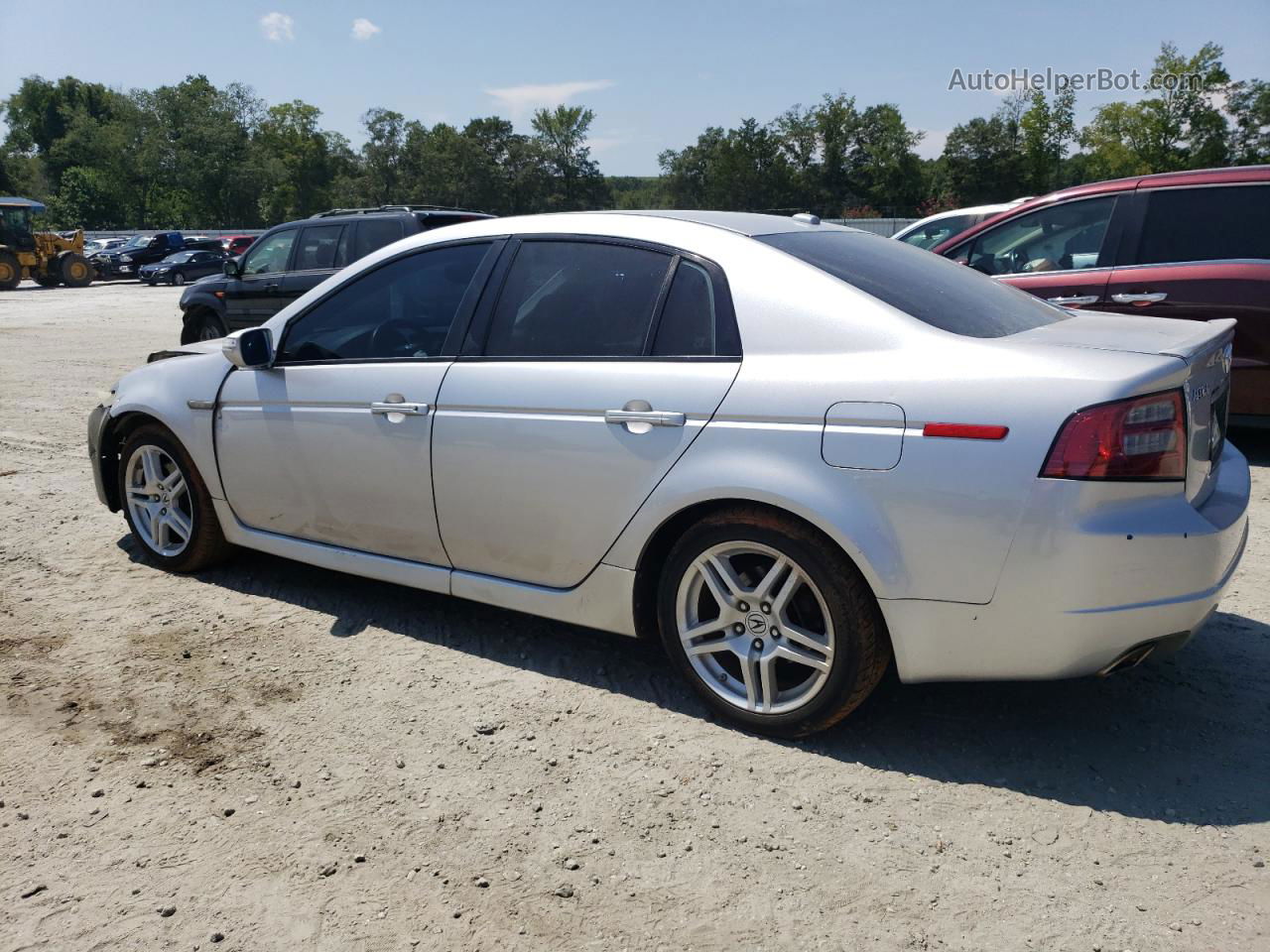 2008 Acura Tl  Silver vin: 19UUA66298A008566