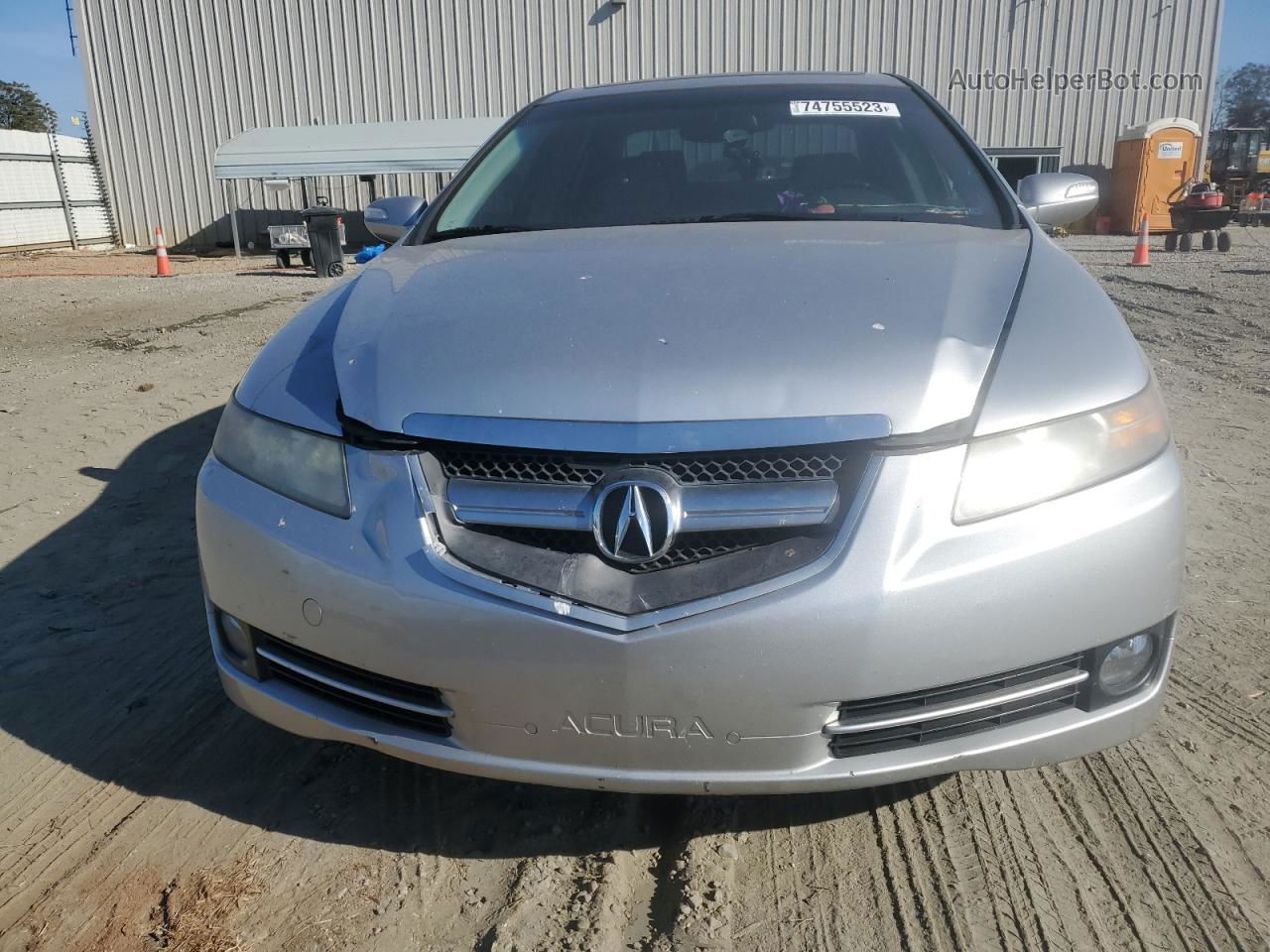 2008 Acura Tl  Silver vin: 19UUA66298A020572