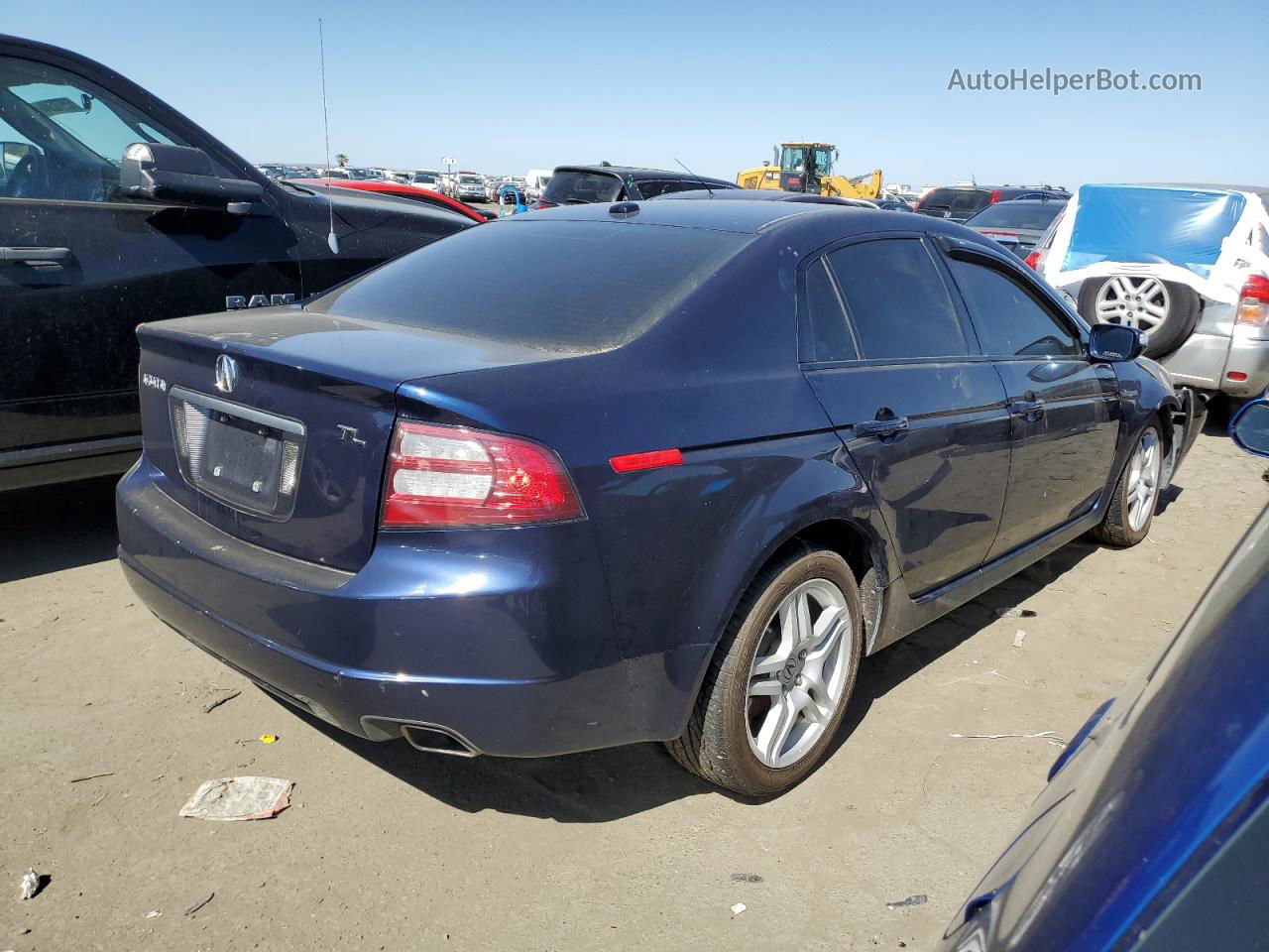 2008 Acura Tl  Blue vin: 19UUA66298A020927