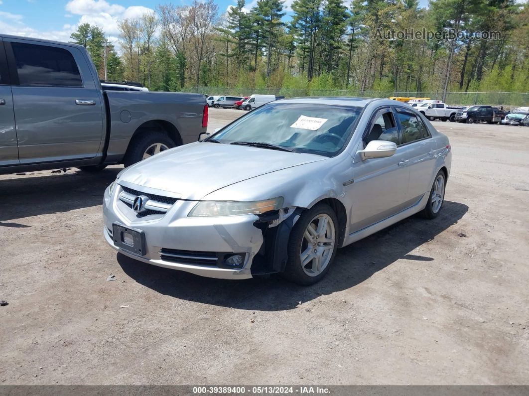 2008 Acura Tl 3.2 Silver vin: 19UUA66298A021057