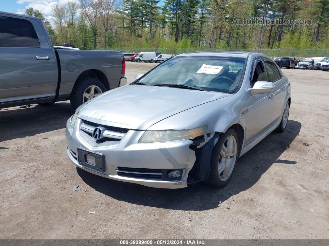 2008 Acura Tl 3.2 Silver vin: 19UUA66298A021057