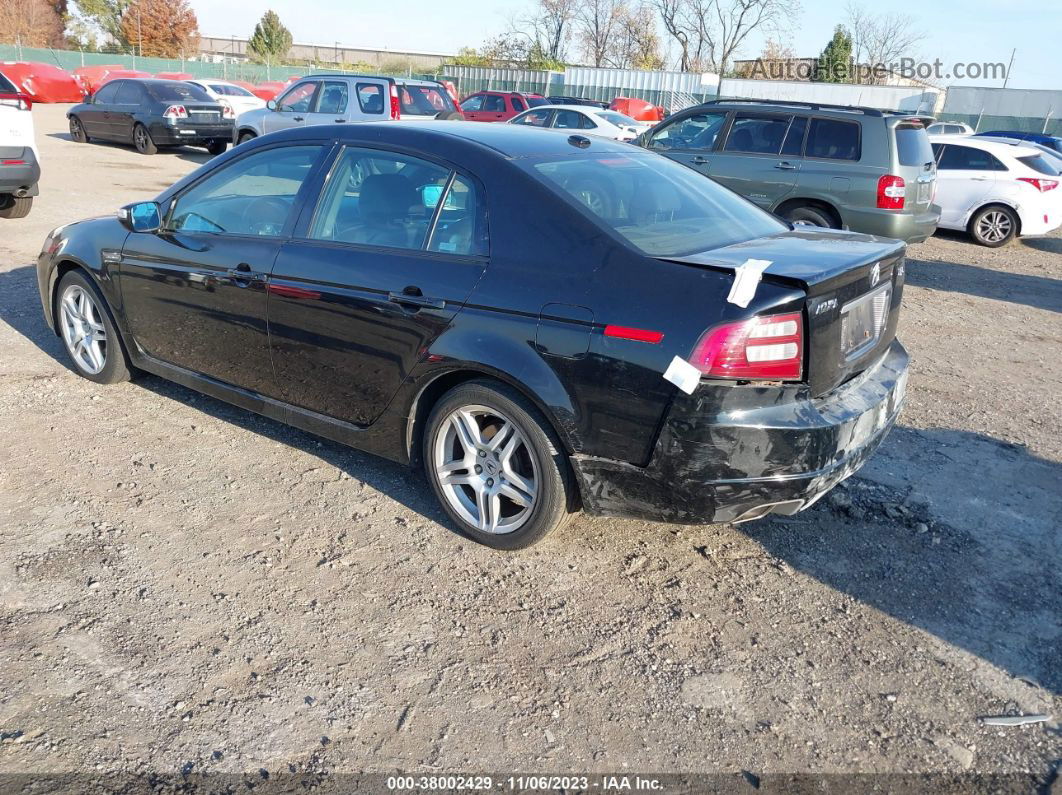 2008 Acura Tl 3.2 Black vin: 19UUA66298A031989