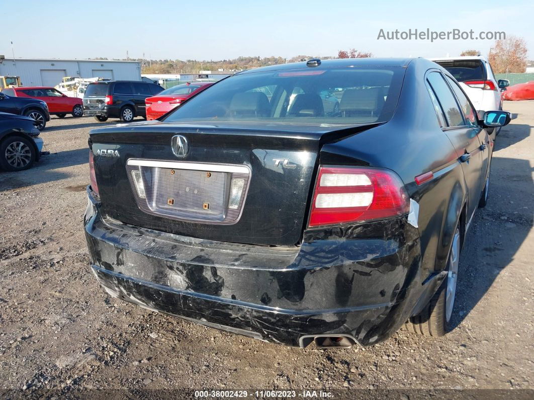 2008 Acura Tl 3.2 Black vin: 19UUA66298A031989