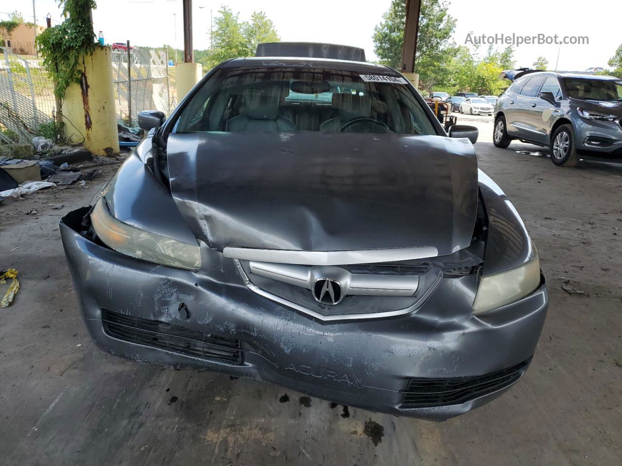 2005 Acura Tl  Gray vin: 19UUA662X5A007969