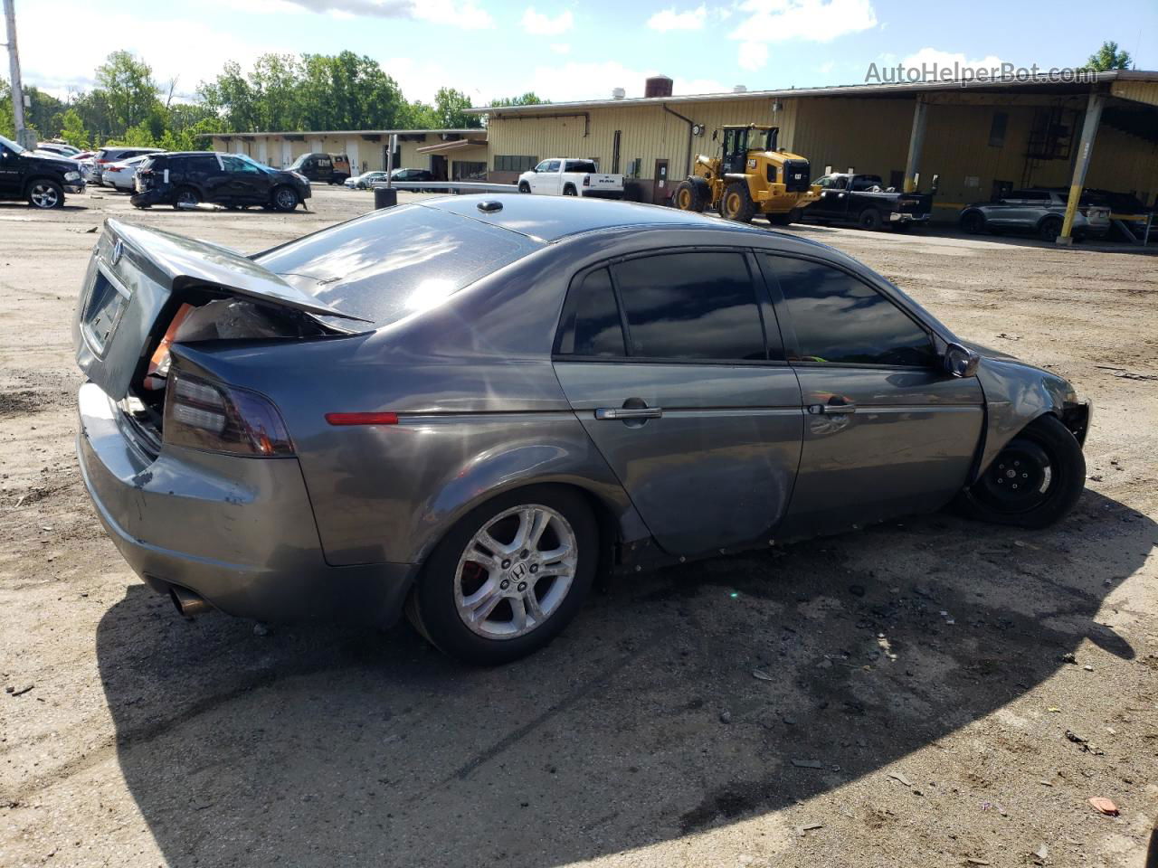 2005 Acura Tl  Gray vin: 19UUA662X5A011875