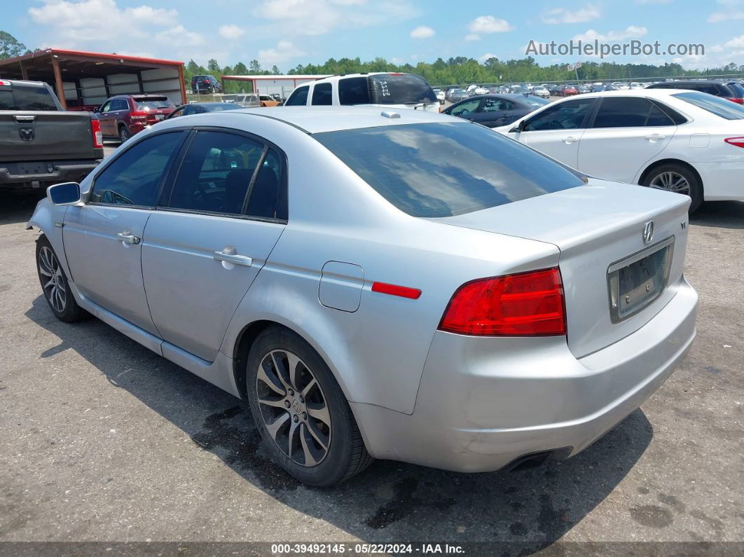 2005 Acura Tl   Silver vin: 19UUA662X5A013142