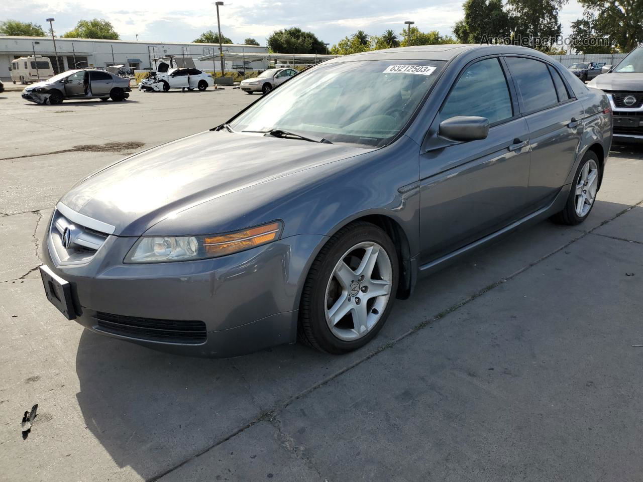 2005 Acura Tl  Charcoal vin: 19UUA662X5A017692