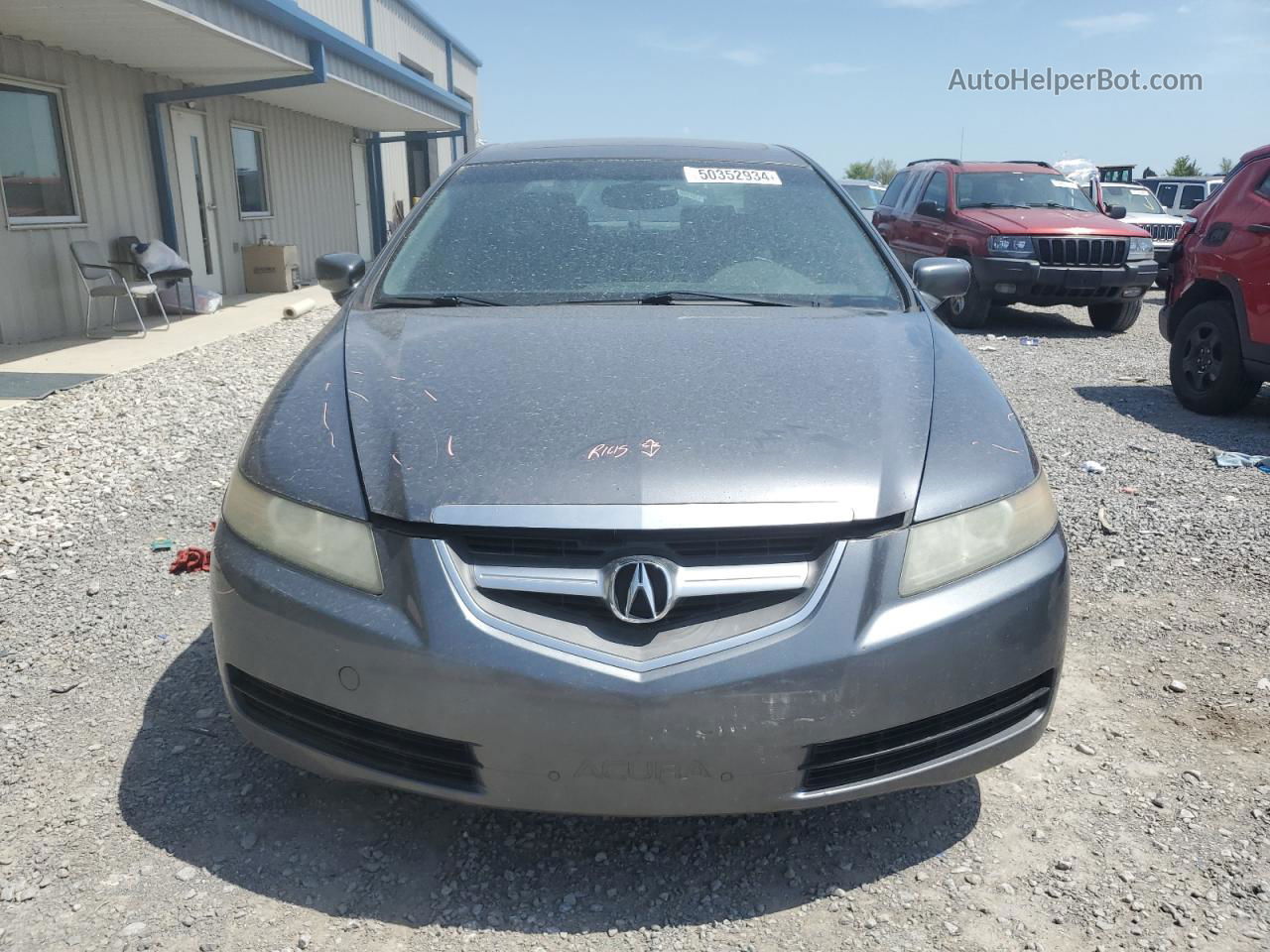 2005 Acura Tl  Синий vin: 19UUA662X5A021497