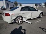 2005 Acura Tl  White vin: 19UUA662X5A024061