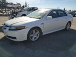 2005 Acura Tl  White vin: 19UUA662X5A024061