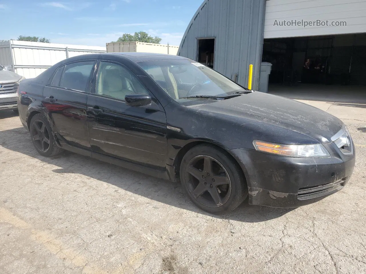 2005 Acura Tl  Black vin: 19UUA662X5A024397