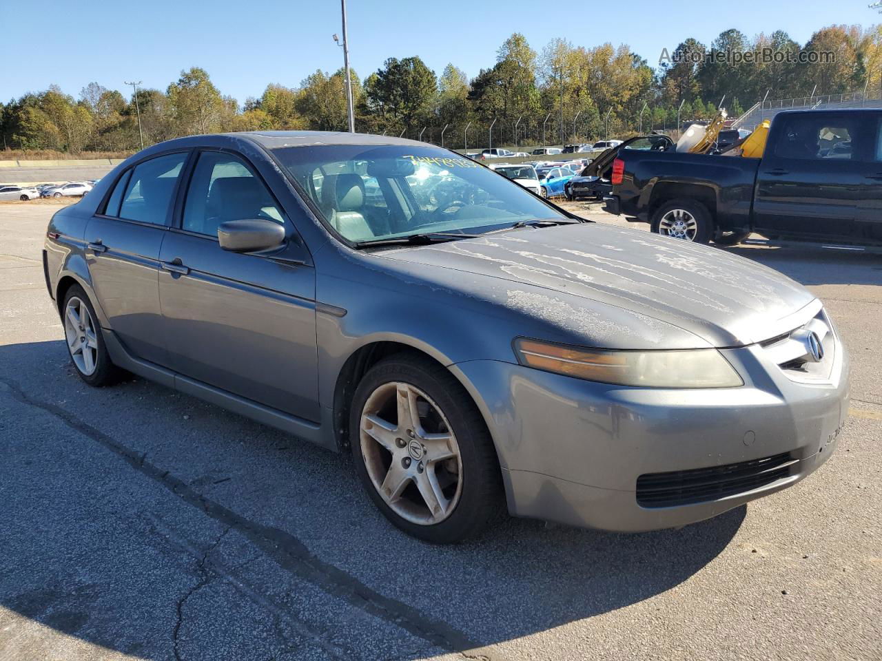 2005 Acura Tl  Gray vin: 19UUA662X5A025663