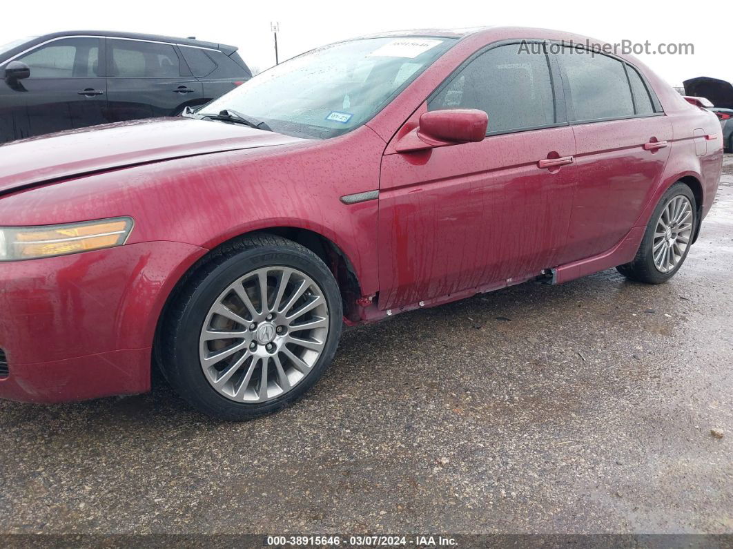 2005 Acura Tl   Red vin: 19UUA662X5A029163