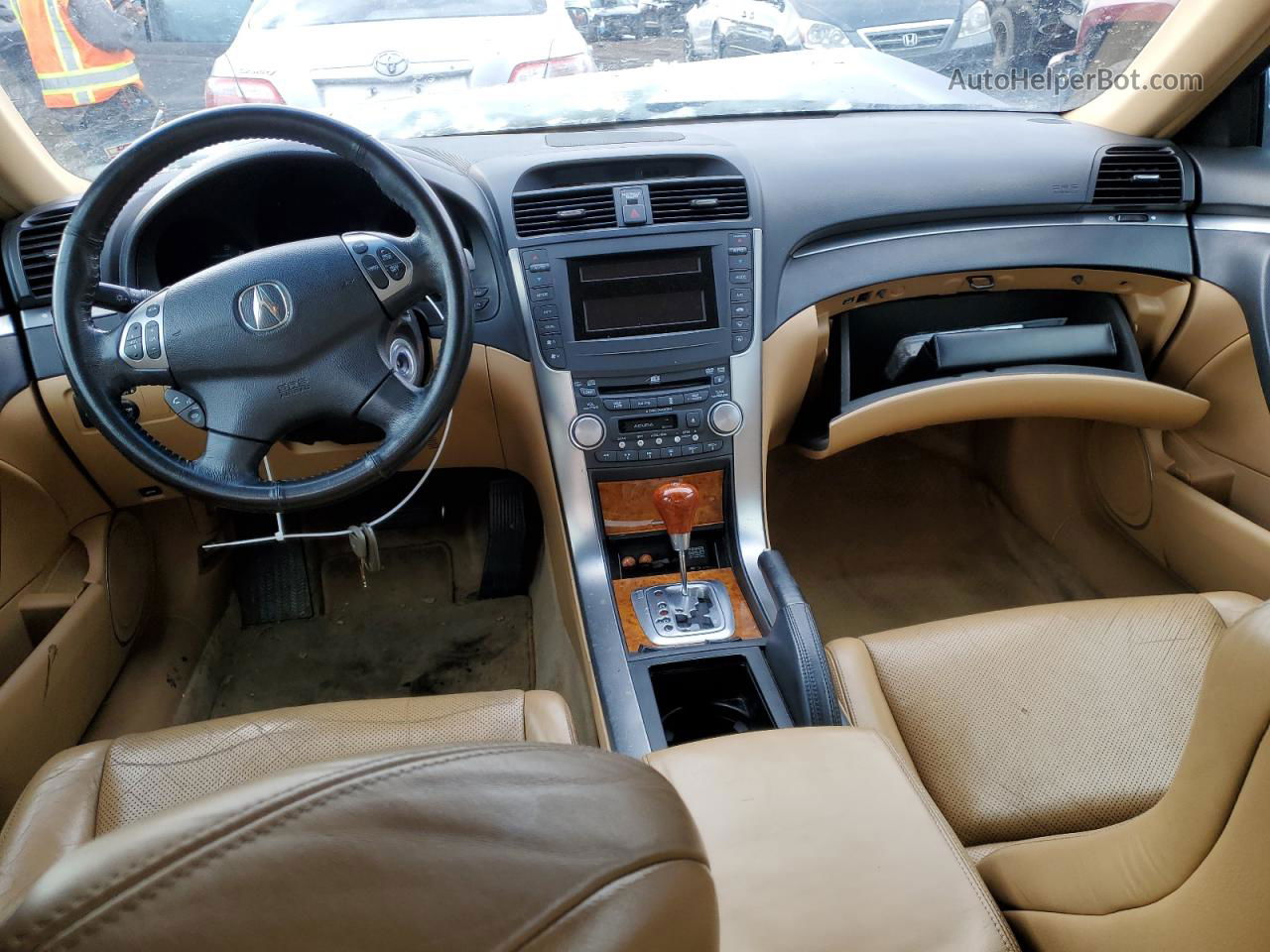 2005 Acura Tl  Серебряный vin: 19UUA662X5A041183