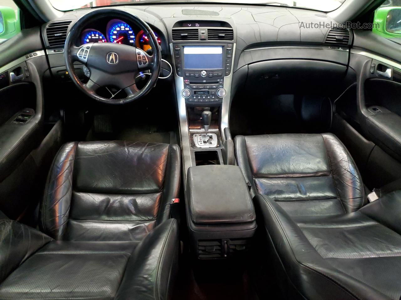 2005 Acura Tl  Зеленый vin: 19UUA662X5A046674