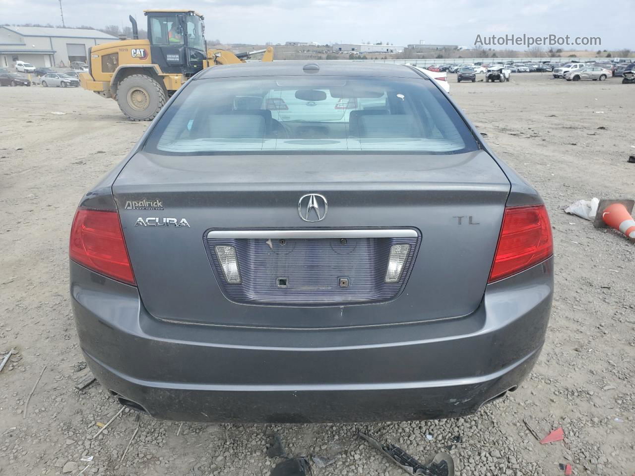 2005 Acura Tl  Gray vin: 19UUA662X5A057609