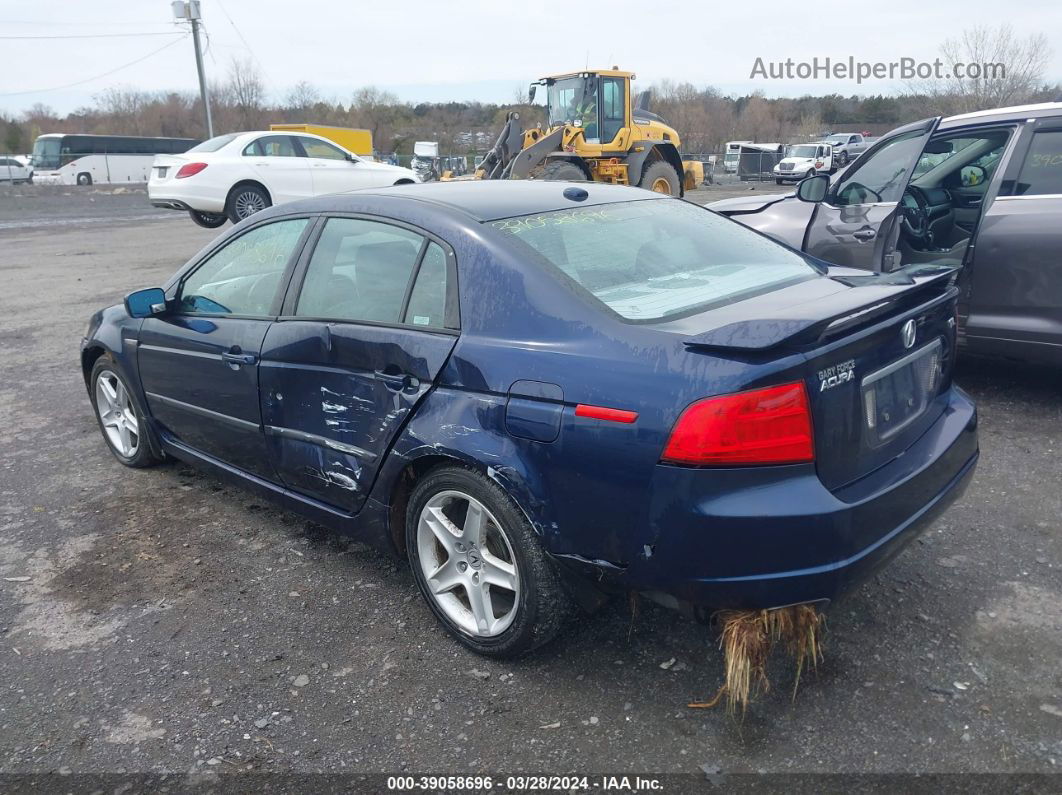 2005 Acura Tl   Синий vin: 19UUA662X5A060204