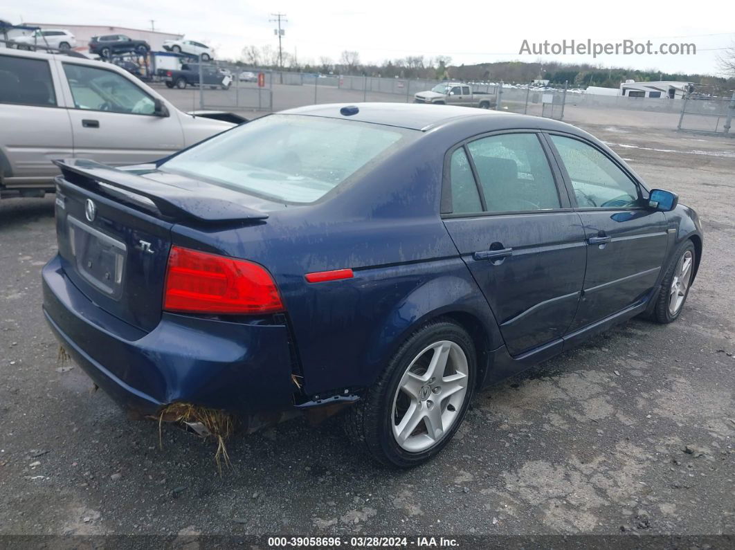 2005 Acura Tl   Синий vin: 19UUA662X5A060204