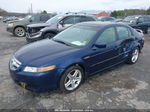 2005 Acura Tl   Blue vin: 19UUA662X5A060204