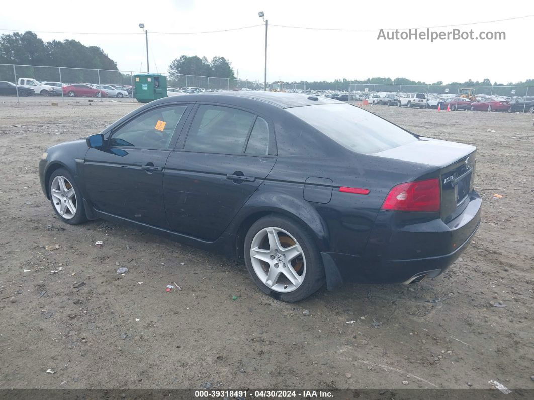 2005 Acura Tl   Black vin: 19UUA662X5A061515