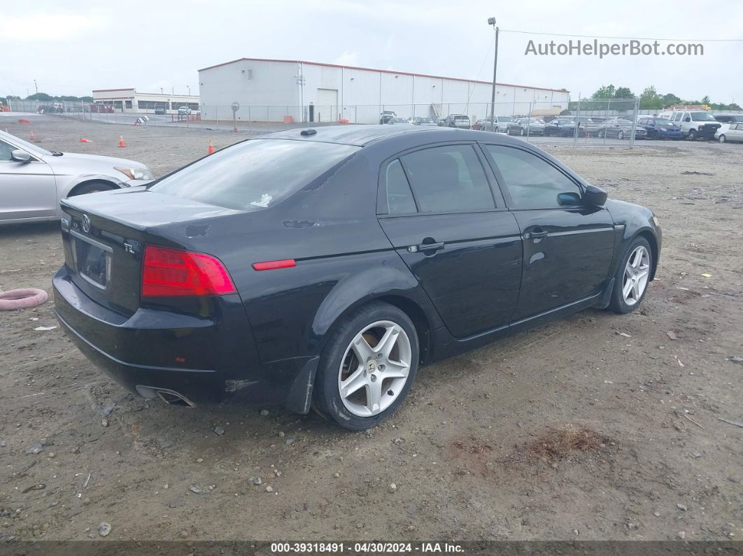 2005 Acura Tl   Черный vin: 19UUA662X5A061515