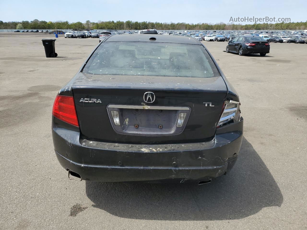 2005 Acura Tl  Black vin: 19UUA662X5A070988