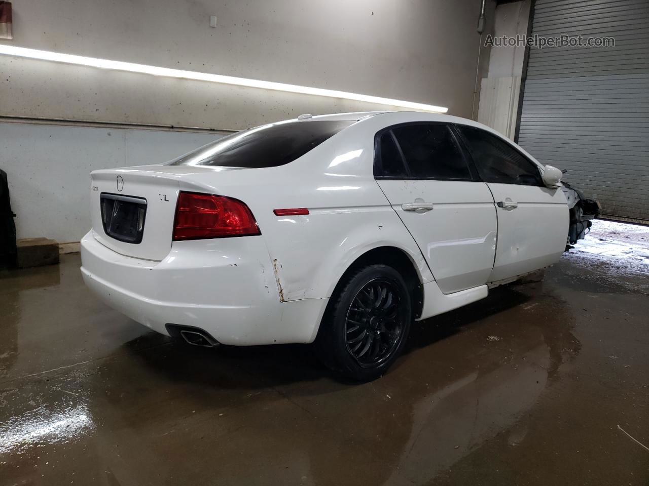 2005 Acura Tl  Белый vin: 19UUA662X5A079075