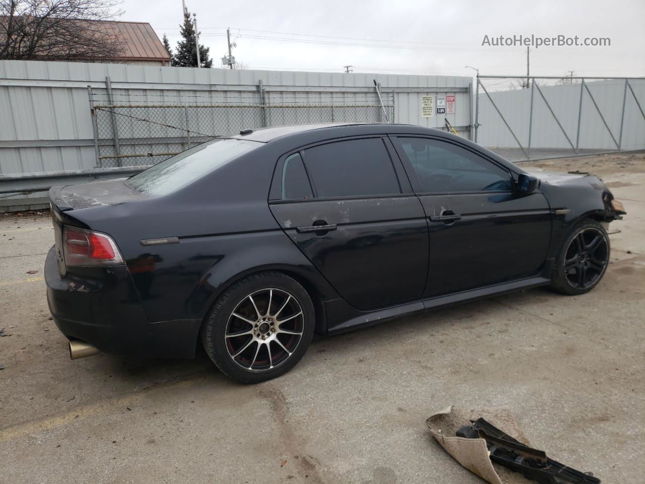 2005 Acura Tl  Black vin: 19UUA662X5A081215