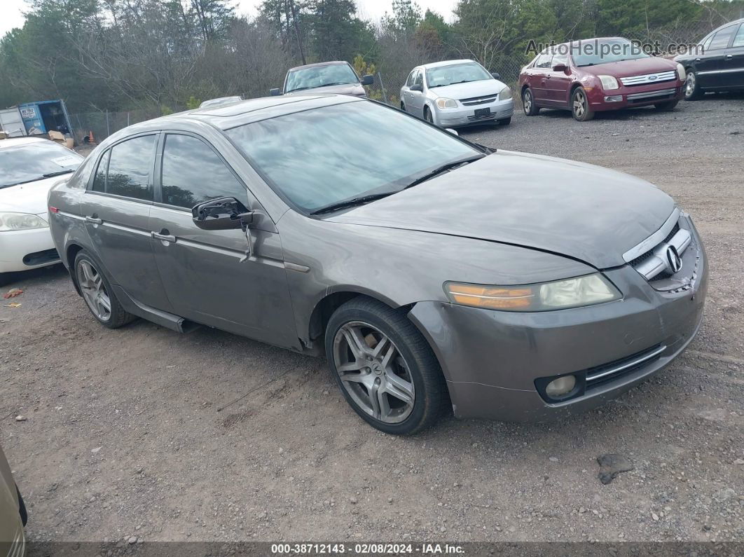 2008 Acura Tl 3.2 Gray vin: 19UUA662X8A009855