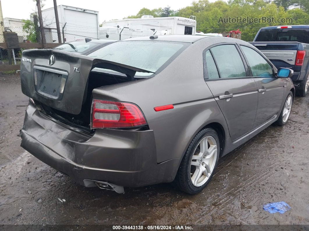 2008 Acura Tl 3.2 Gray vin: 19UUA662X8A009886