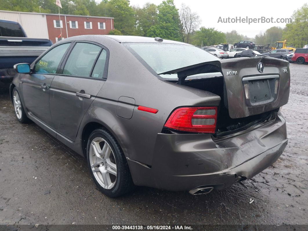 2008 Acura Tl 3.2 Gray vin: 19UUA662X8A009886