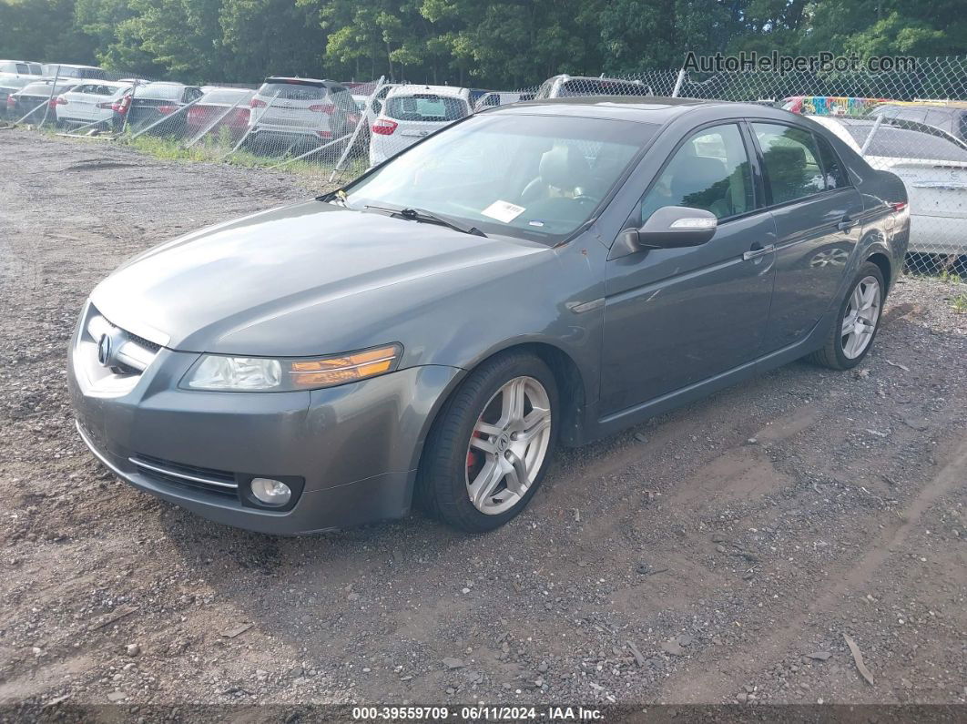 2008 Acura Tl 3.2 Gray vin: 19UUA662X8A016742