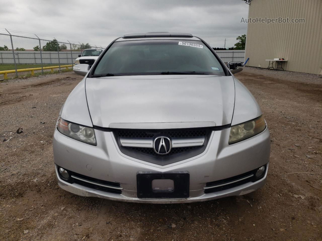 2008 Acura Tl  Silver vin: 19UUA662X8A016935