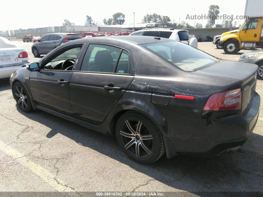 2008 Acura Tl 3.2 Black vin: 19UUA662X8A020774