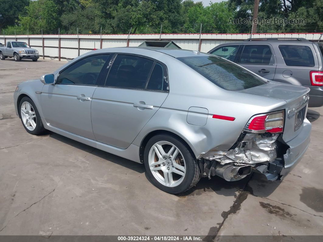 2008 Acura Tl 3.2 Silver vin: 19UUA662X8A025473